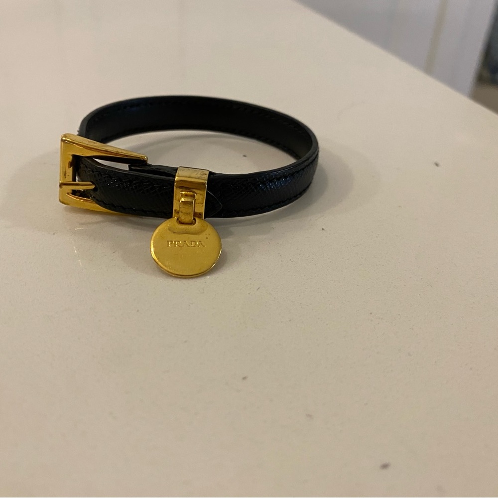 Prada bracelet saffiano leather - Picture 2 of 2